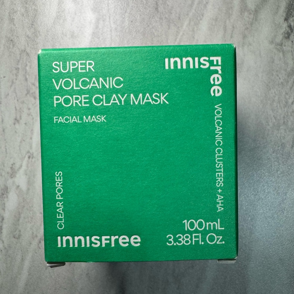 innisfree Volcanic Pore Clay Mask NEW